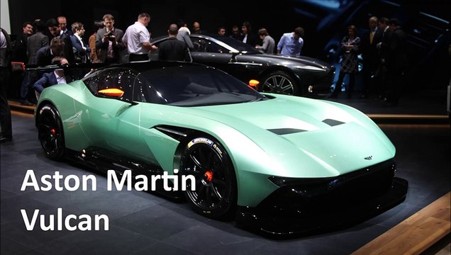 Salon Genève 2015 : l'Aston Martin Vulcan en vidéo