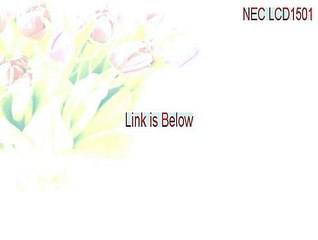 NEC LCD1501 (DDC/CI) Serial (Free Download)