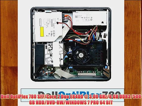 Dell OptiPlex 780 SFF/Core 2 Duo E8400 @ 3.00 GHz/8 GB DDR3/500 GB HDD/DVD-RW/WINDOWS 7 PRO