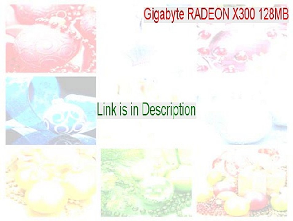 Gigabyte RADEON X300 128MB Key Gen - Legit Download