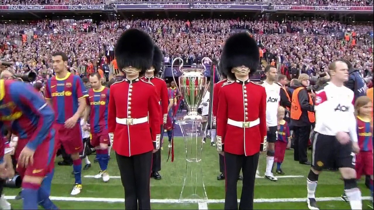 UCL 2011 FINAL - Barcelona Vs Manchester United, image size:1280x720
