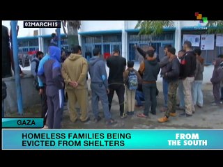 Homeless families being evicted from UN shelter