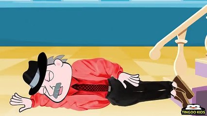 Nursery Rhymes   Goosey-Goosey-Gander   Kids Songs With Lyrics (English Tutorial)