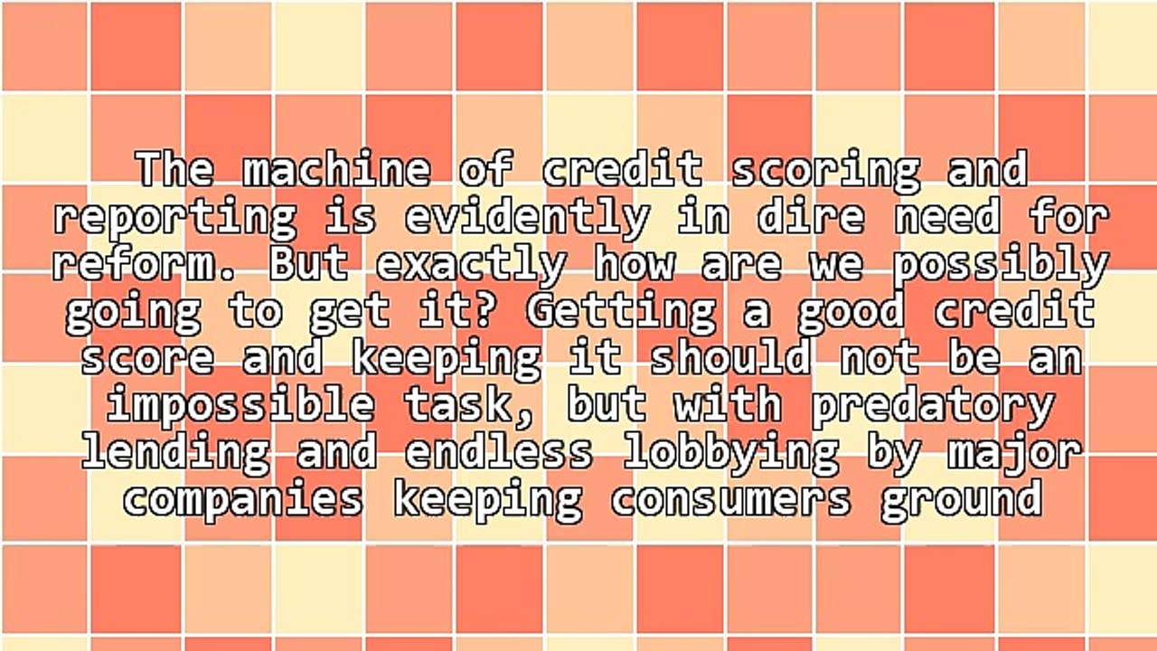 A Good Credit Score And Consumer Rights