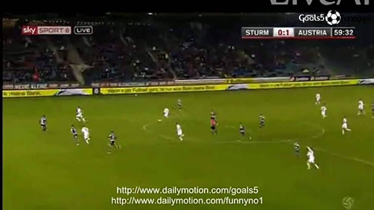 Grunwald A Goal Sturm Graz 0 - 1 Austria Vienna Tipico Bundesliga 3-3-2015