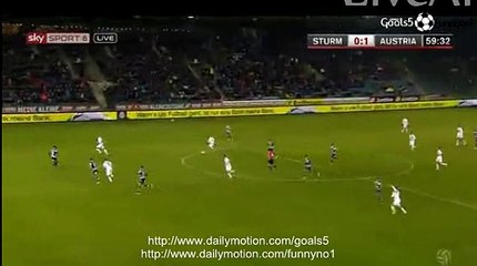 Grünwald A Goal Sturm Graz 0 - 1 Austria Vienna Tipico Bundesliga 3-3-2015