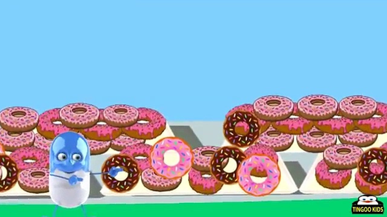 Nursery Rhymes   Here Is A Doughnut, Round And Fat   Children Songs With Lyrics By TingooKids