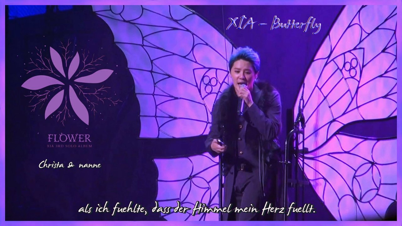 XIA Junsu – Butterfly k-pop [german Sub] 3rd Solo Album FLOWER