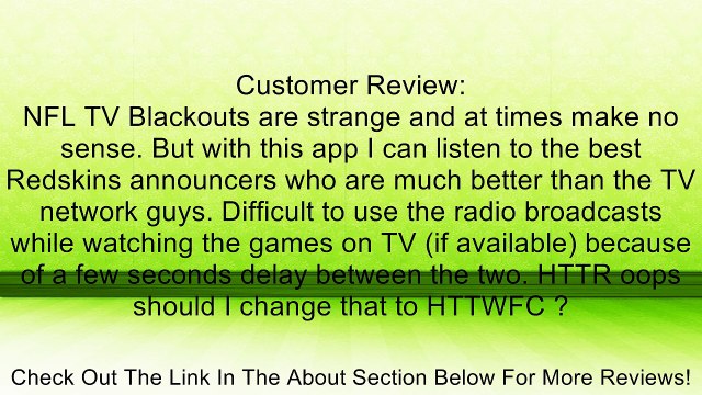 Washington Football Live - Sports Radio, Schedule & Scores Review