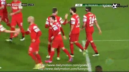 Anthony Ujah Own Goal Freiburg 1 - 0 Koln DFB Pokal 3-3-2015