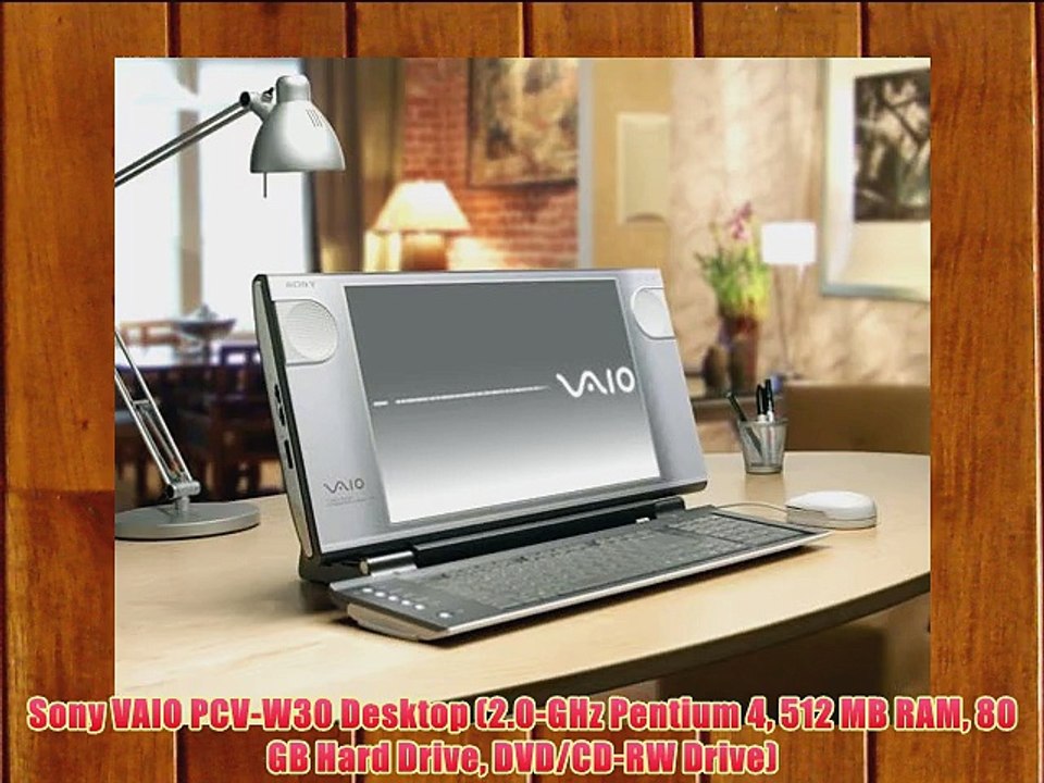 Sony VAIO PCV-W30 Desktop (2.0-GHz Pentium 4 512 MB RAM 80 GB Hard Drive DVD/CD-RW Drive)