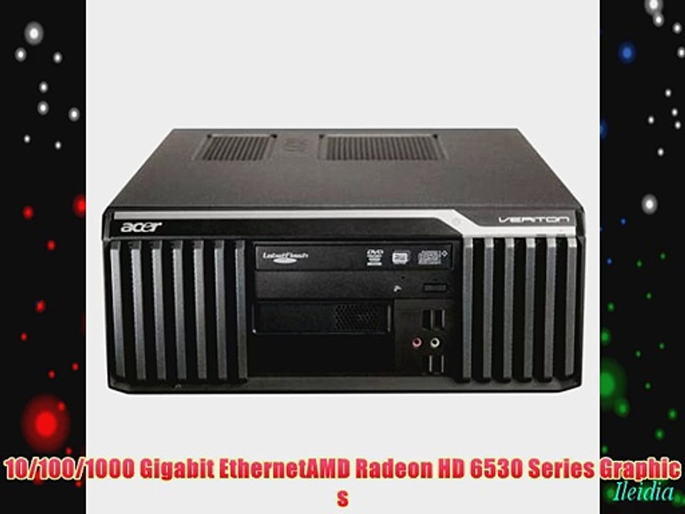 Acer Aspire M3 AM3470G-UW10P AMD Quad-Core A6-3620 2.2GHz 4GB 500GB DVD /-RW Win7 (Black)