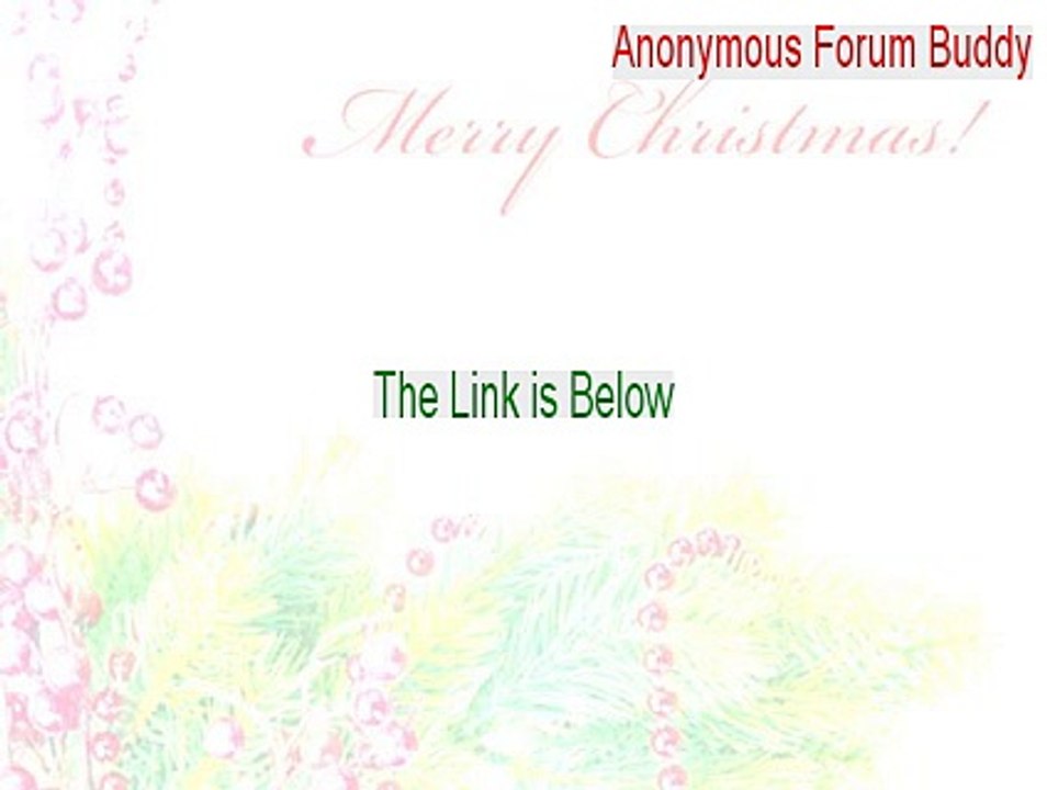 Anonymous Forum Buddy Crack (Legit Download)