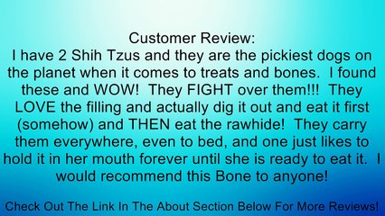 Redbarn Bone Rawhide Filled Peanut Butter/Jelly Review