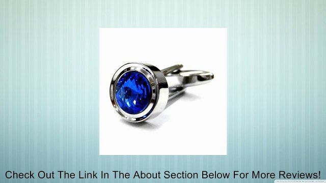 Tailor B Solo Blue Crystals Cufflinks Sapphire Cuff Links Review
