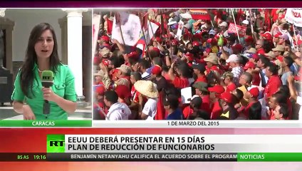 Canciller de Venezuela: "EE.UU. tiene 15 días para reducir el número de sus funcionarios"