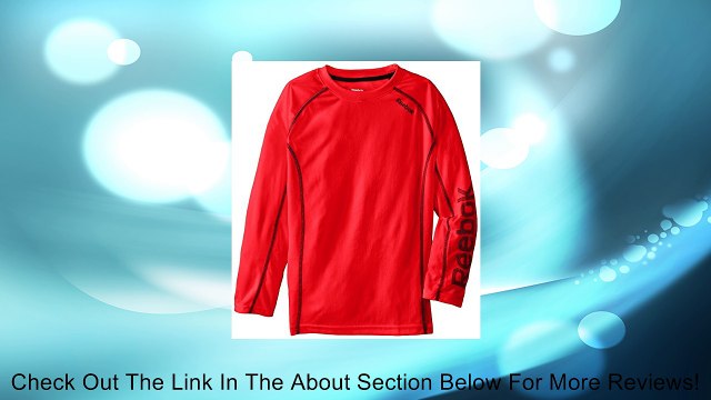 Reebok Big Boys' Long-Sleeve Tech Top Review