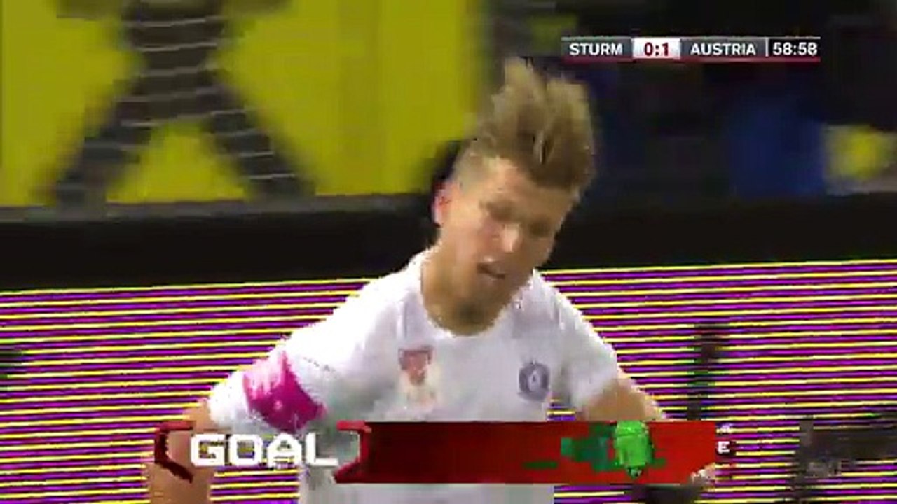 Alexander Grünwald 0:1 Amazing Goal | Sturm Graz - Austria Wien 03.03.2015 HD