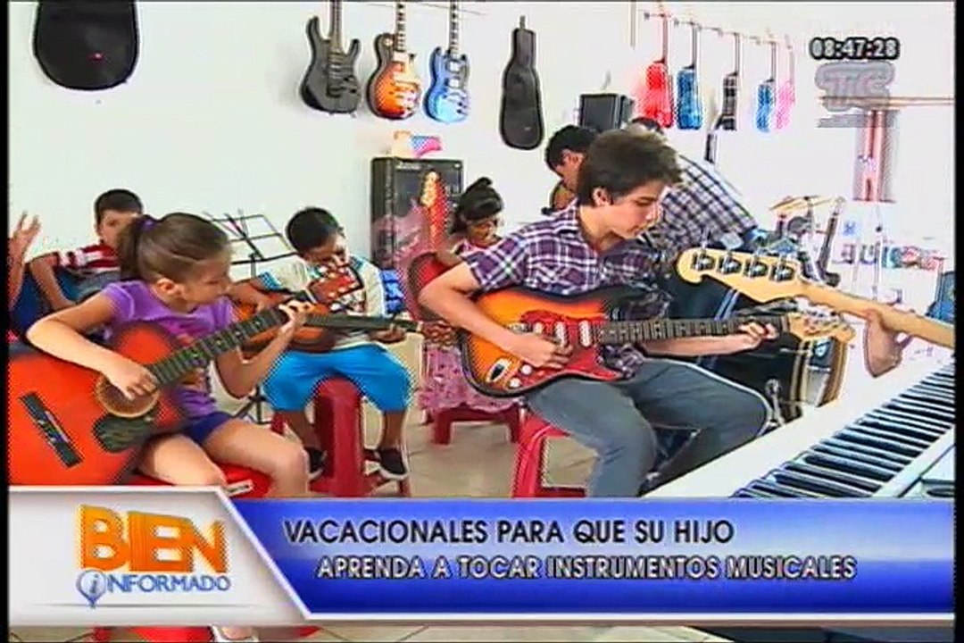Bien Informado - Vacacional para aprender a tocar instrumentos musicales