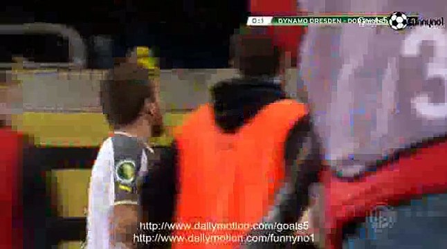 Ciro Immobile Goal Dresden 0 - 1 Borussia Dortmund DFB Pokal 3-3-2015