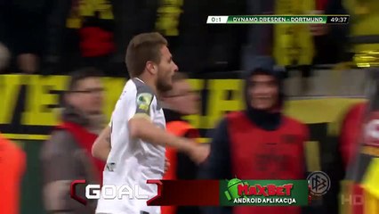 Ciro Immobile 1:0 | Dynamo Dresden - Borussia Dortmund 03.03.2015 HD