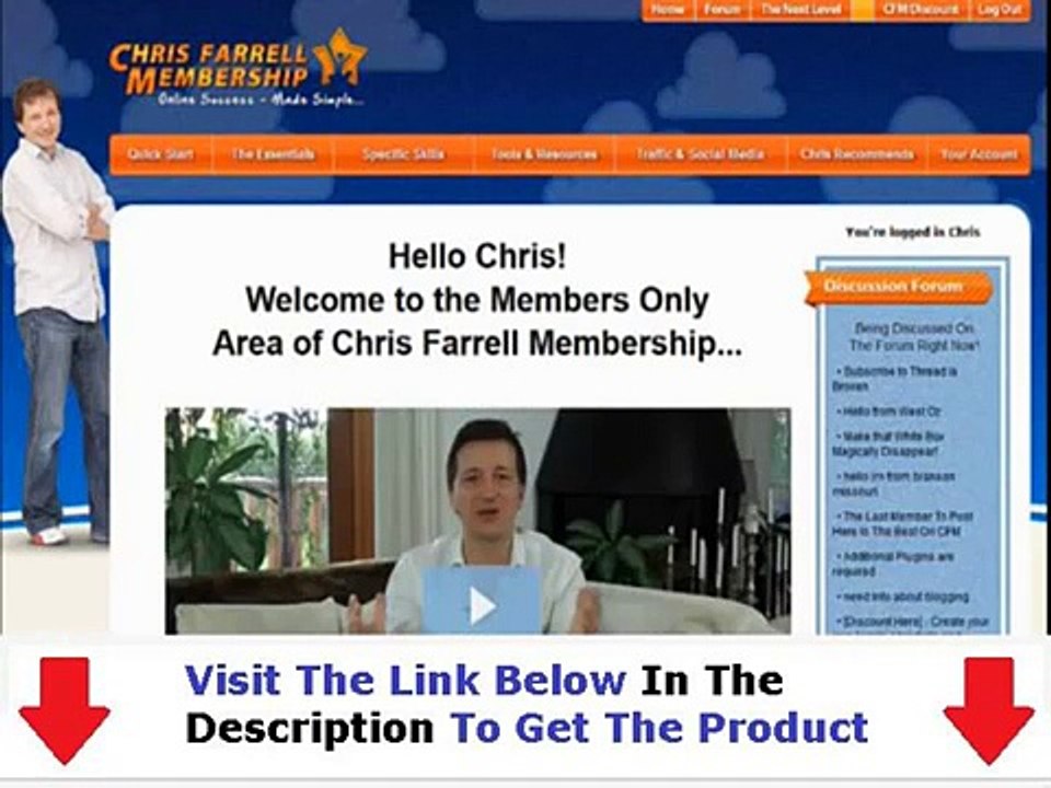 Chris Farrell Membership Reviews Bonus + Discount