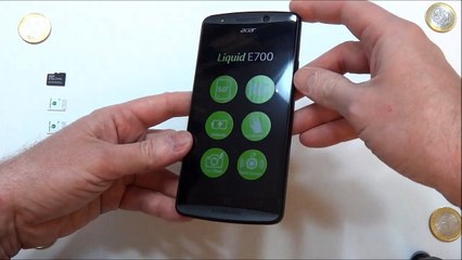 Acer Liquid E700 - распаковка, предварительный обзор