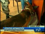 Operativos antinarcóticos se realizaron en Cuenca