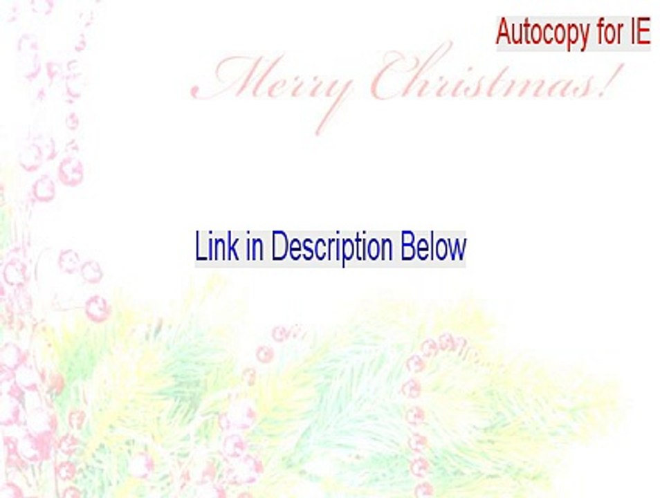Autocopy for IE Full (Download Here 2015)