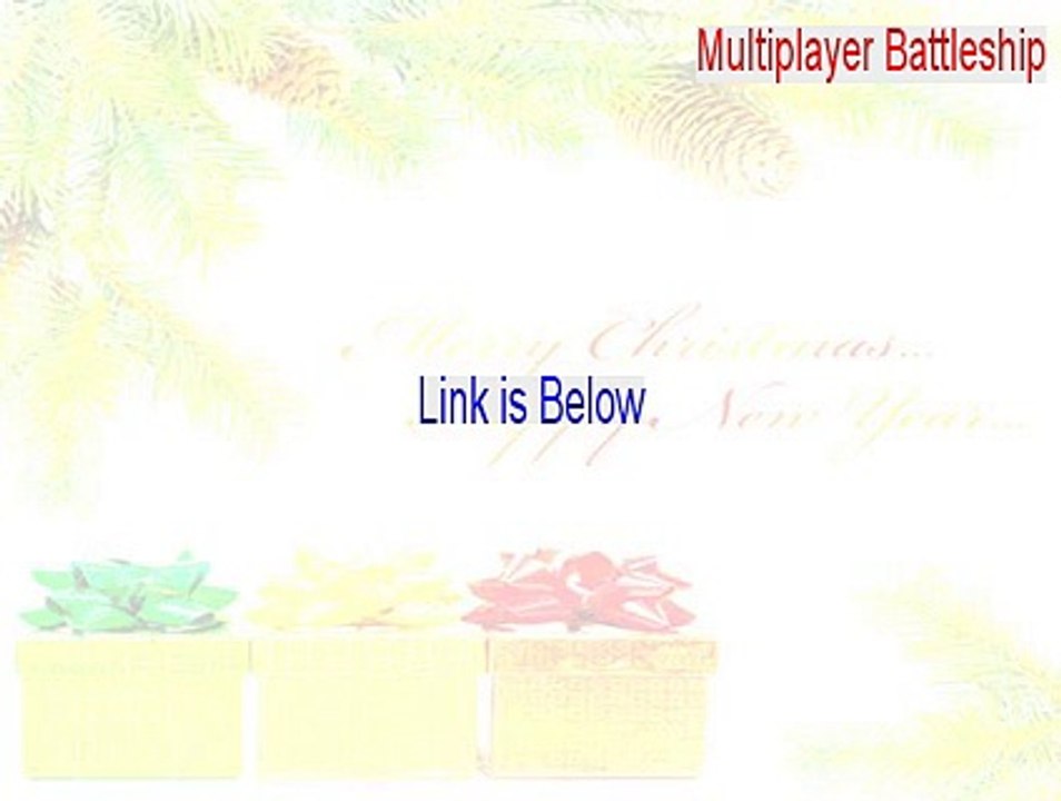 Multiplayer Battleship Serial (Legit Download 2015)