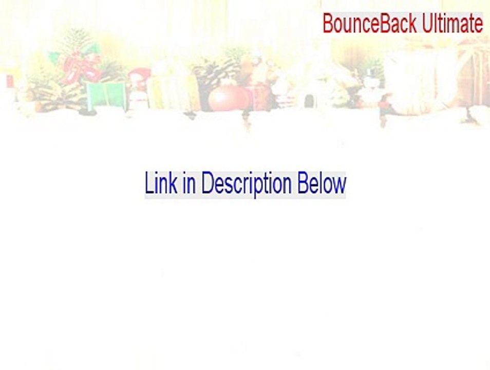 BounceBack Ultimate Full - bounceback ultimate 14 review [2015]