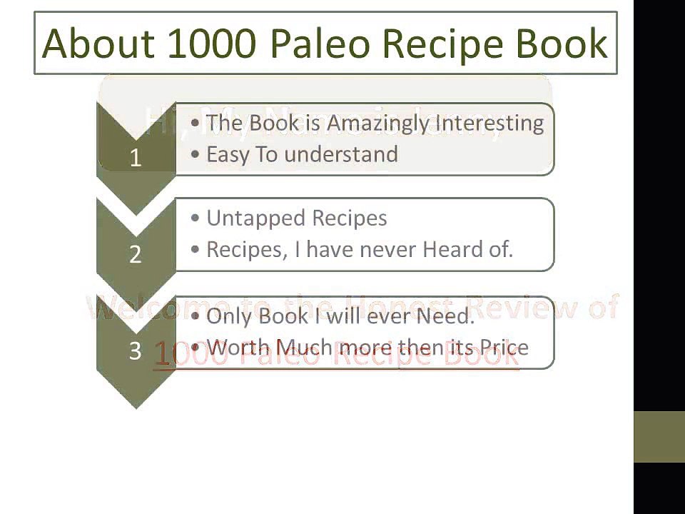 paleo ebook