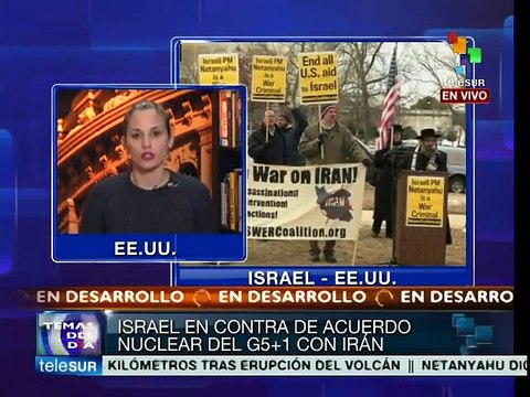 Pide Netanyahu en Washington frenar negociaciones entre G5 e Irán