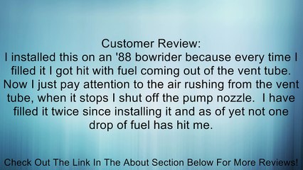 Attwood Fuel Vent Line Surge Protector Review