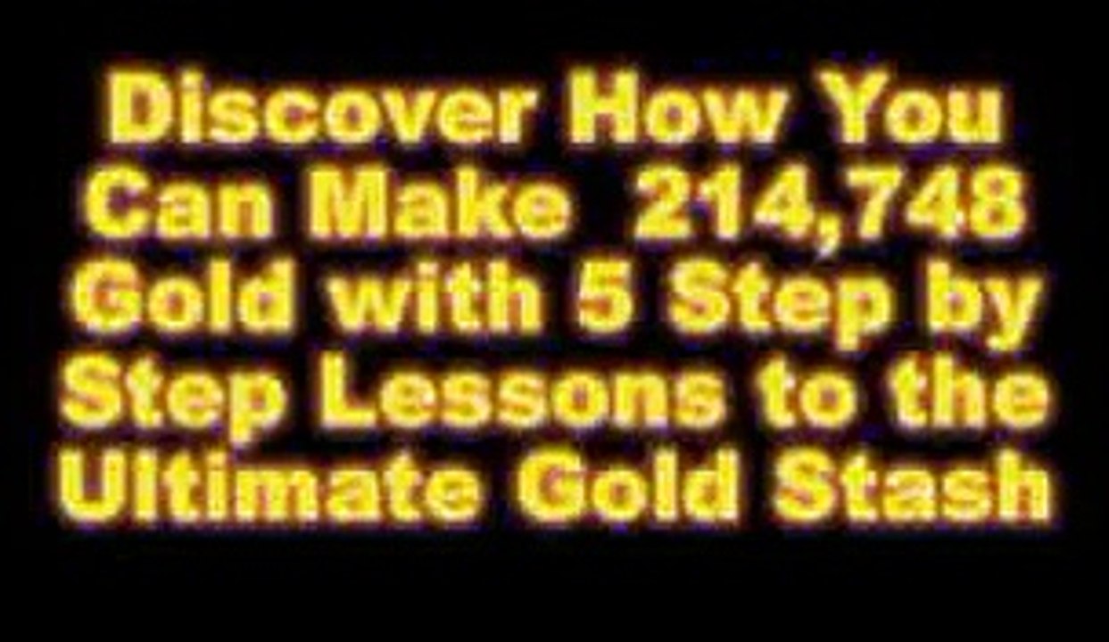 World Of Warcraft Gold Secrets
