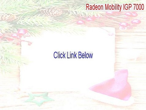 Radeon Mobility IGP 7000 Download - Instant Download [2015]