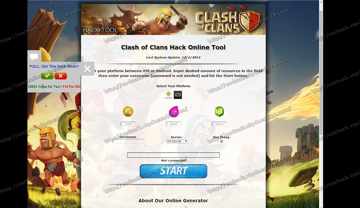 Clash Of Clans Triche 2015 Pirater 201 Gratuit Télécharger Pas d'étude