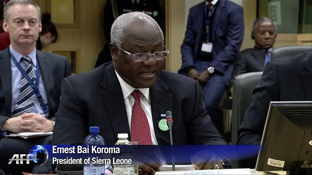 Leaders of Ebola-hit West African countries meet in Brussels
