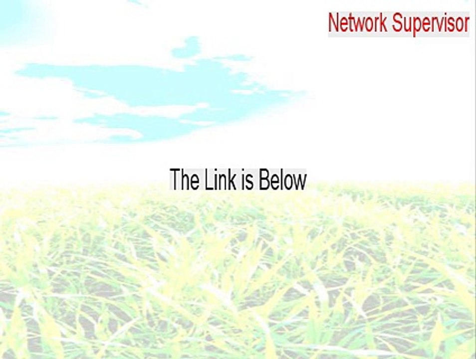 Network Supervisor Full Download (network supervisor 3com download 2015)