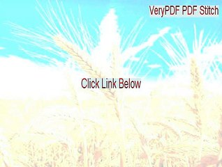 VeryPDF PDF Stitch Crack (verypdf pdf stitcher crack 2015)