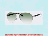 Gucci GG2221/S Sunglasses-0EEI Light Gold (ZW Dark Green Gradient Lens)-57mm