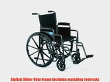 Veranda 18 Standard Wheelchair Arm Type: Permanent Full Length Front Rigging: Footrests