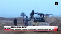 Iraqi operation to expel IS from Tikrit continues for second day