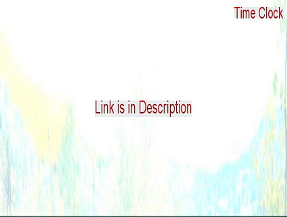 Time Clock Keygen [Download Now 2015]