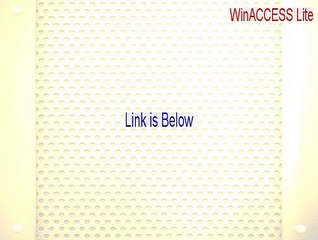 WinACCESS Lite Download (Legit Download)