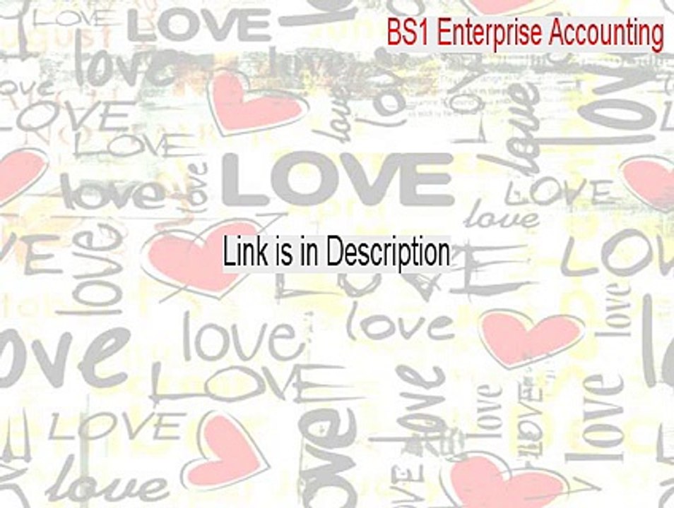 BS1 Enterprise Accounting Serial - bs1 enterprise accounting with manufacturing crack 2015