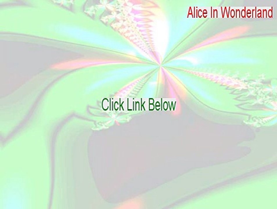 Alice In Wonderland Download Free (Download Here)