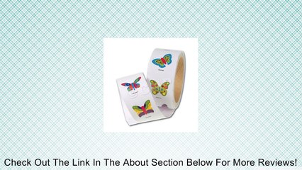 Lot Of 100 Assorted Butterfly Design Stickers Review
