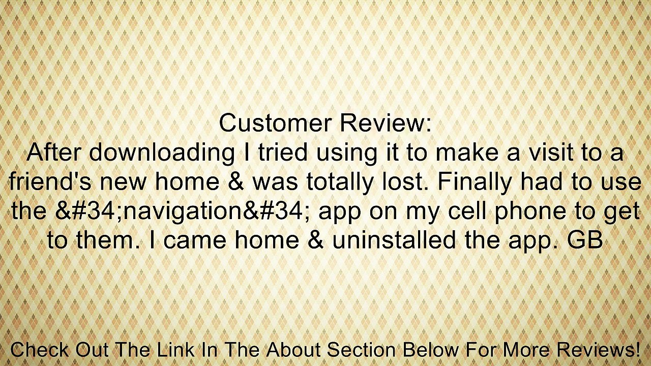 Trip Planner Navigation Review