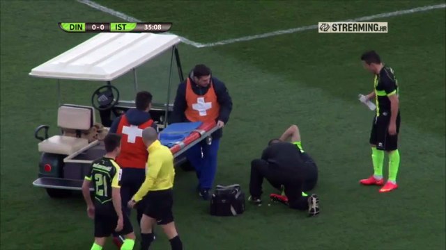 Dinamo - Istra 1961 3-0, Špeharov nerealizirani penal i Dinisov crveni karton (0-0, 37'), 03.03.2015. HD